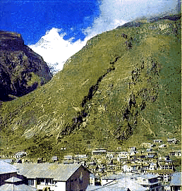 Neelkanth Peak and Badrinath Valley